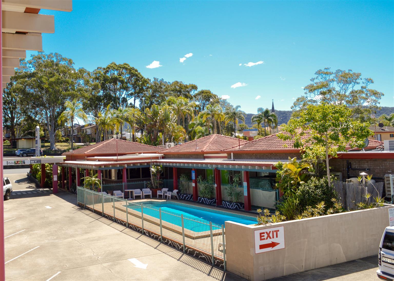 Zebra Motel Coffs Harbour Eksteriør bilde